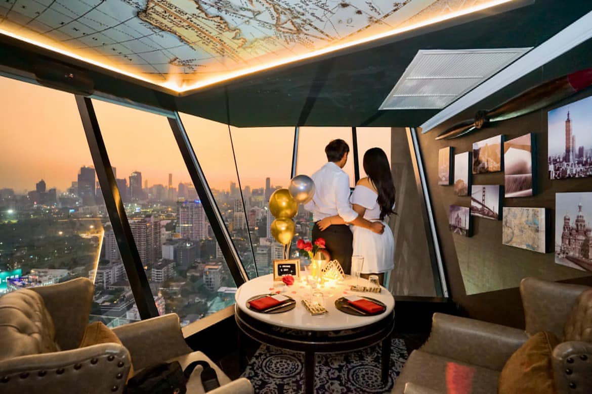 Axis & Spin Rooftop Restaurant & Bar (38th floor) — rooftop bar in ...
